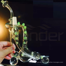 Wonder Brand New Design Design Hookah Tubos de vidrio Water Smoking Pipes